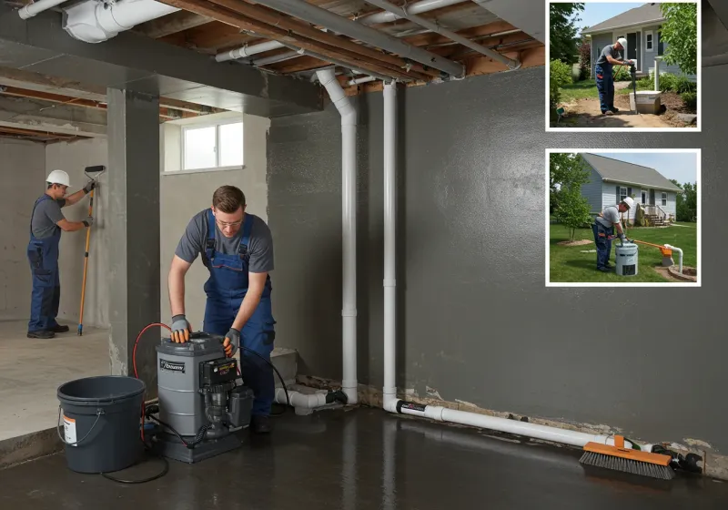 Basement Waterproofing and Flood Prevention process in Jamestown, KY